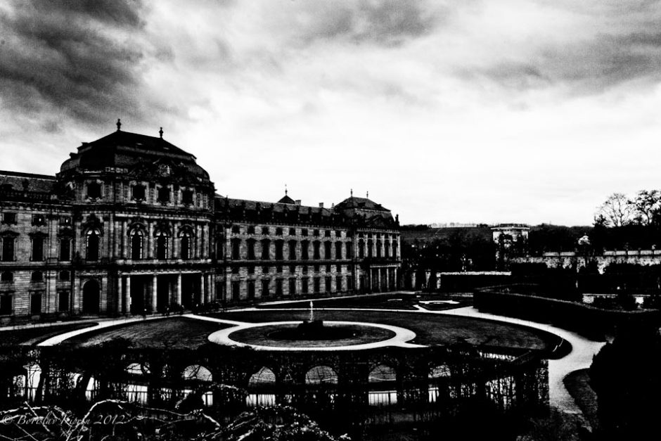 Würzburg Residenz B&W