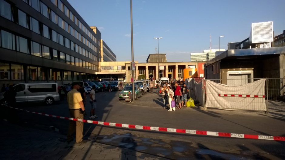 Refugees in Munich 01.09.2015
